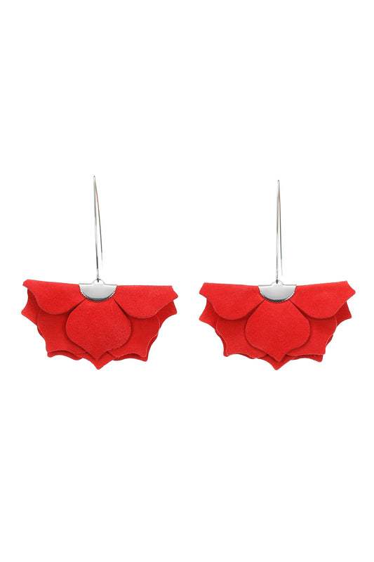 Cercei Urban Petals - Fiery Red