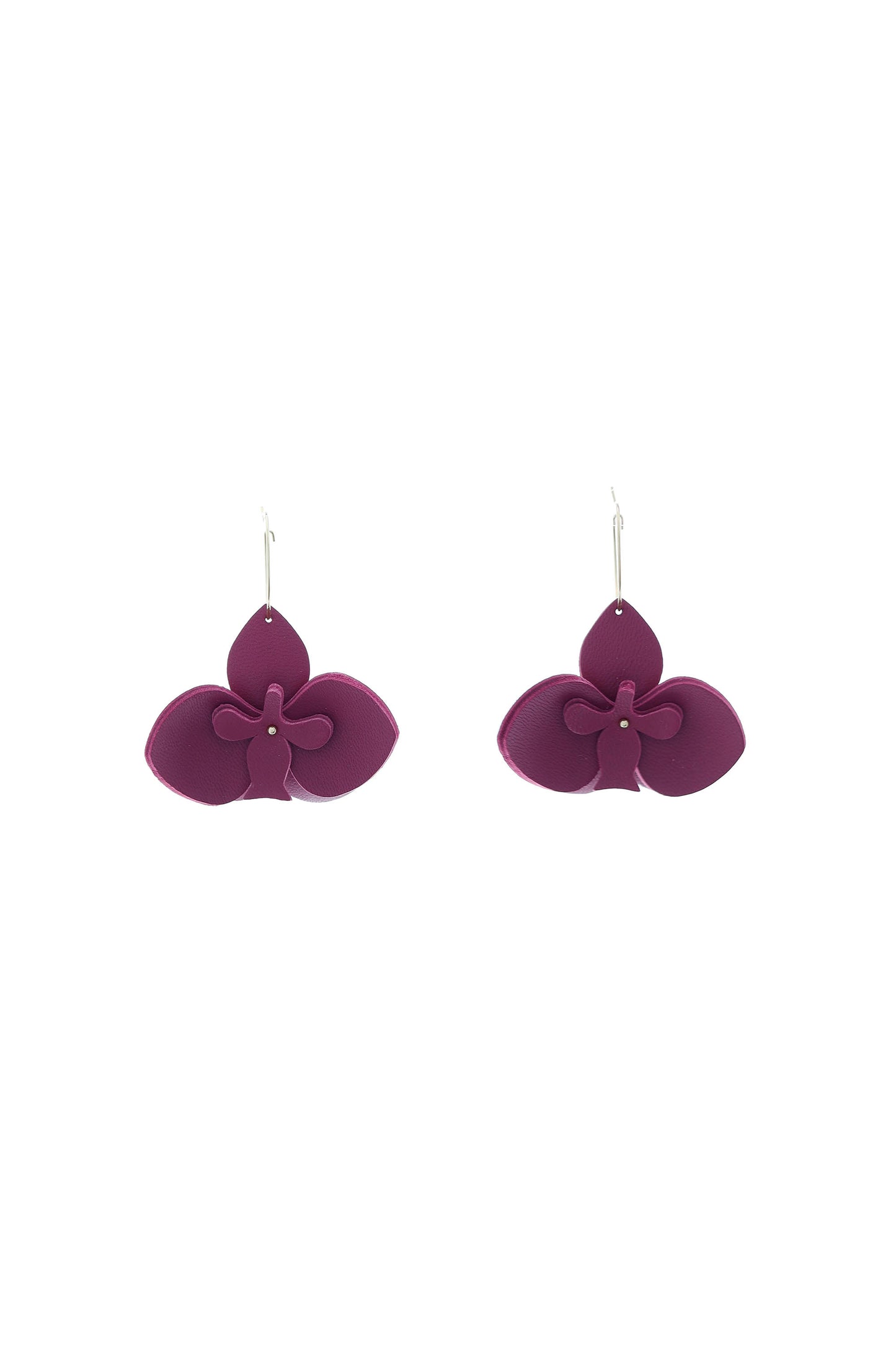 Cercei Orhidee Mini - Royal Magenta