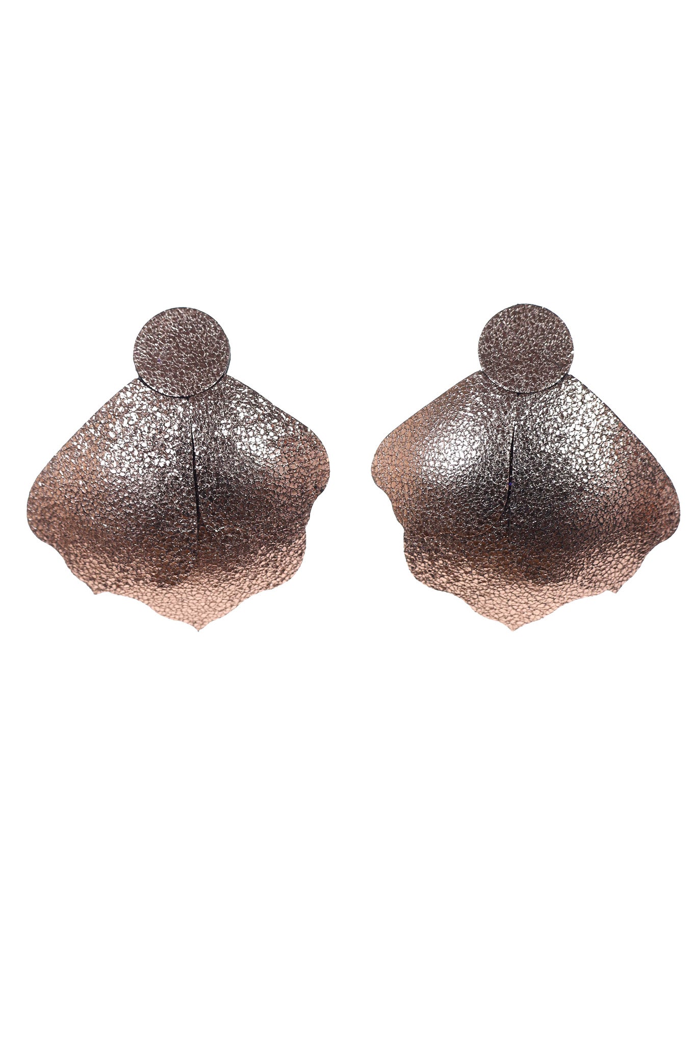 Wings Earrings - Metallic Bronze