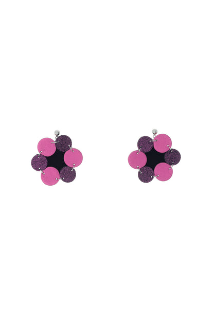 Cercei Gardenia - Magenta + Fucsia