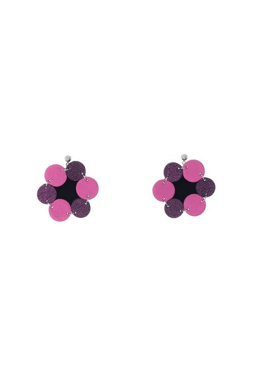 Cercei Gardenia - Magenta + Fucsia