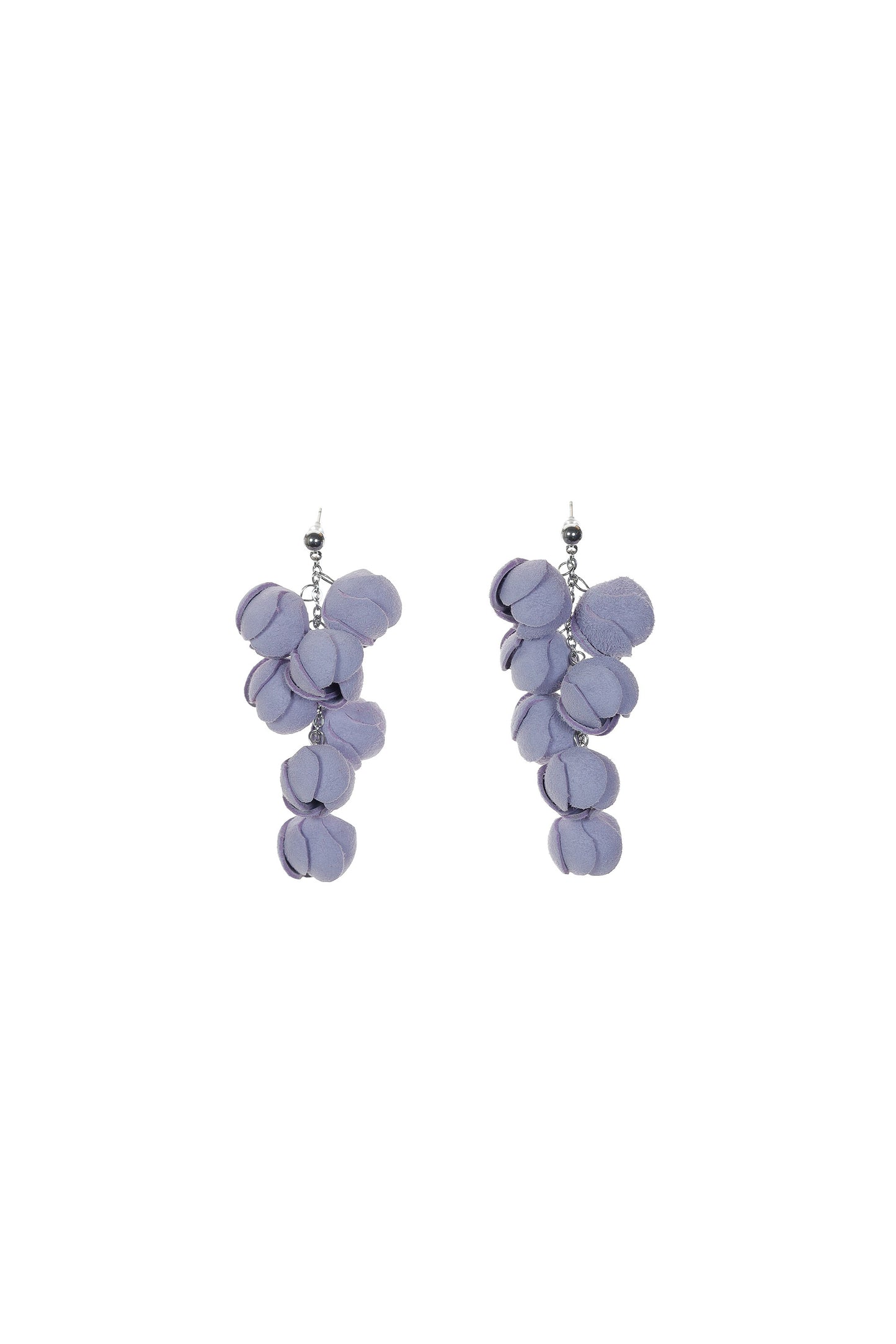 Cercei Ecouri Florale mini - Lila