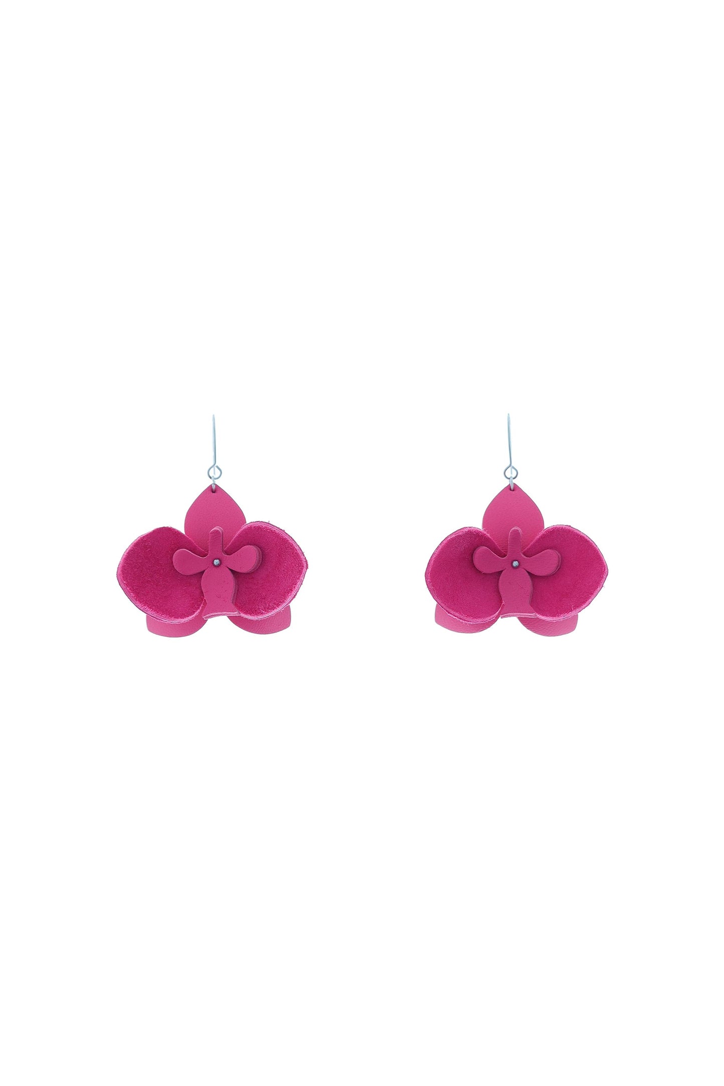 Cercei Orhidee Mini - Fuchsia