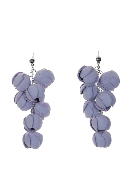 Cercei Ecouri Florale mini - Lila