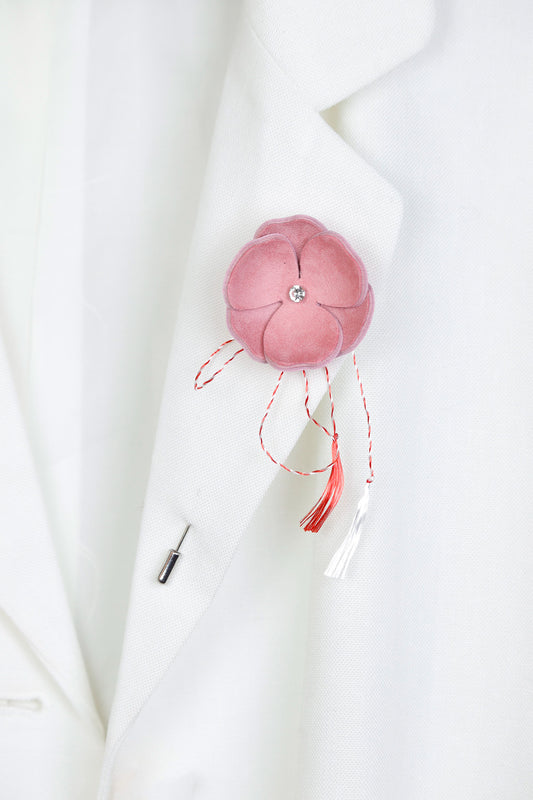 Brosa Panseluta - Blush Pink