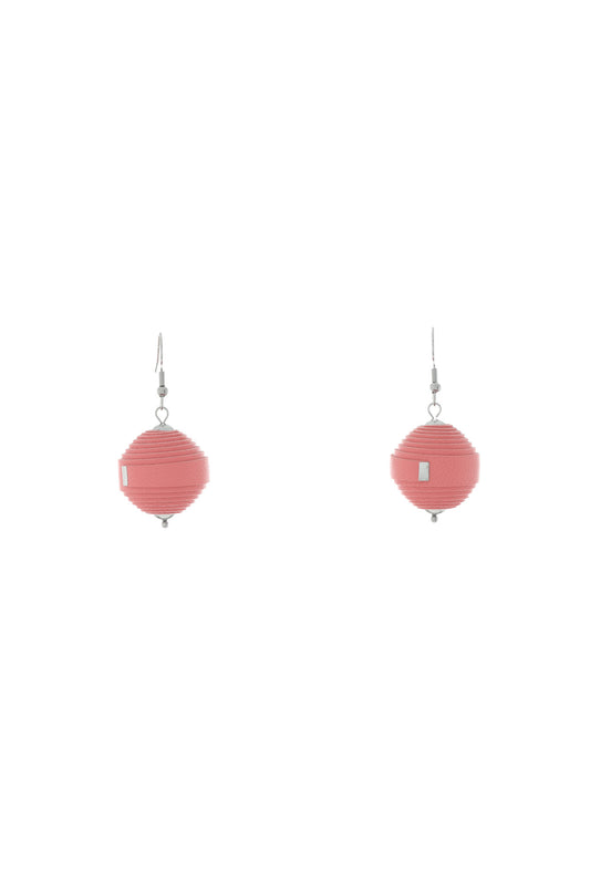 Cercei Leatherbonbon - Corai Pastel