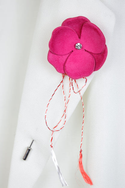 Brosa Panseluta - Fuchsia