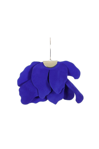 Cercei Floare Mare - Royal Blue