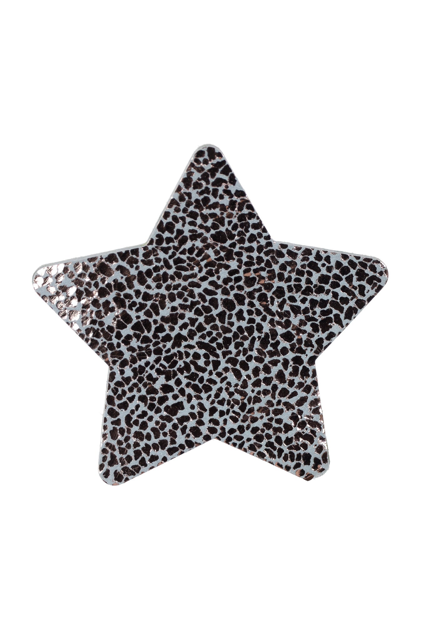 Cercei Stea - Rose gold metalizat