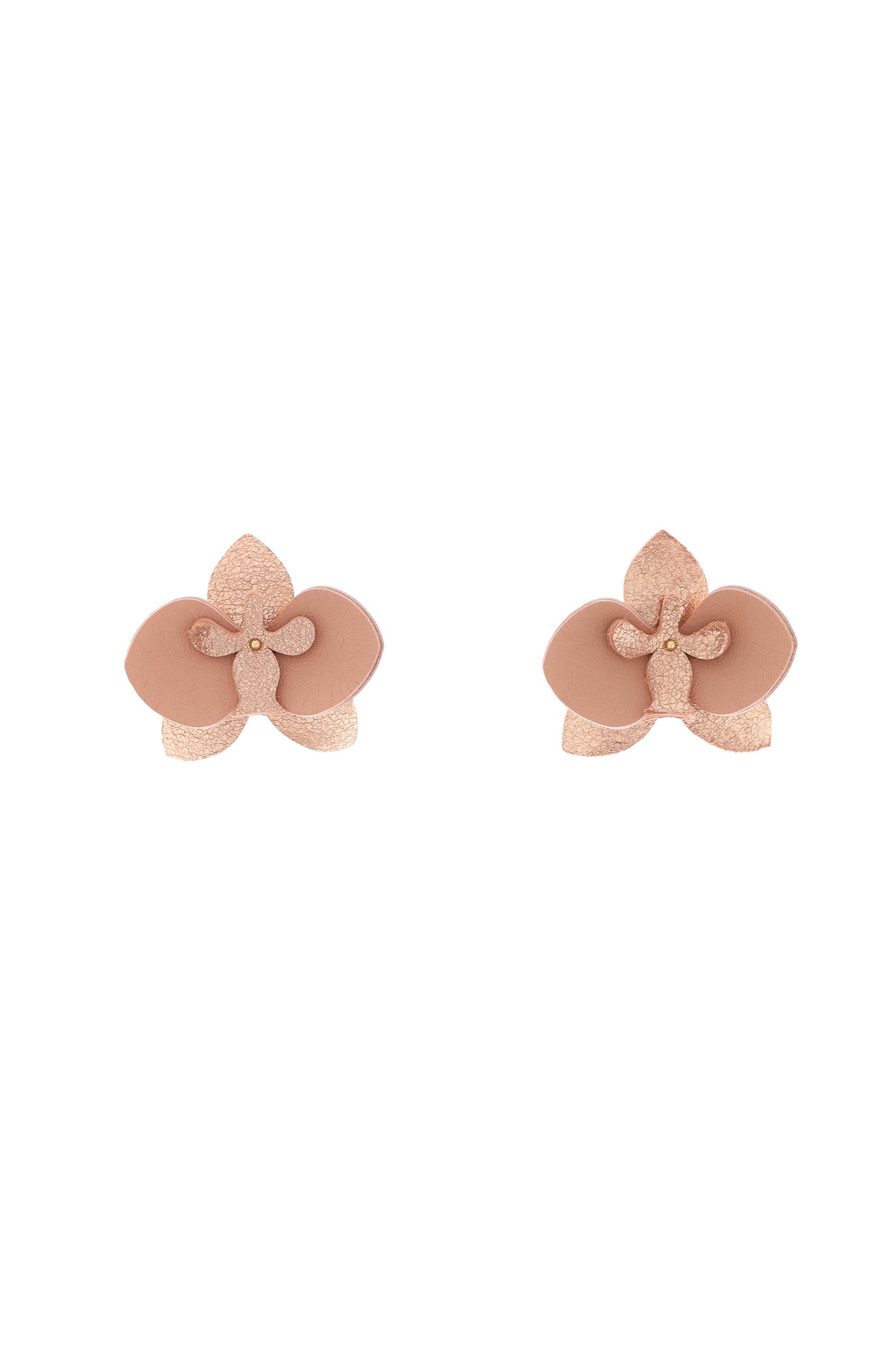Cercei Orhidee Mini - Rose gold