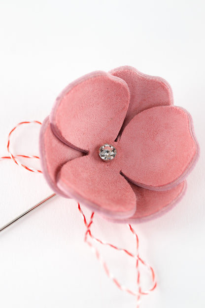 Brosa Panseluta - Blush Pink