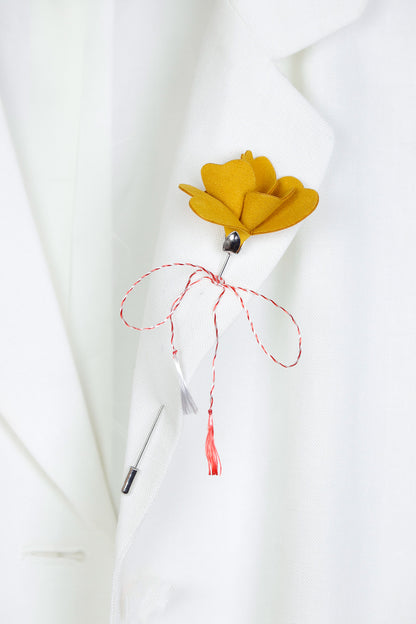 Brosa Garoafa - Amber