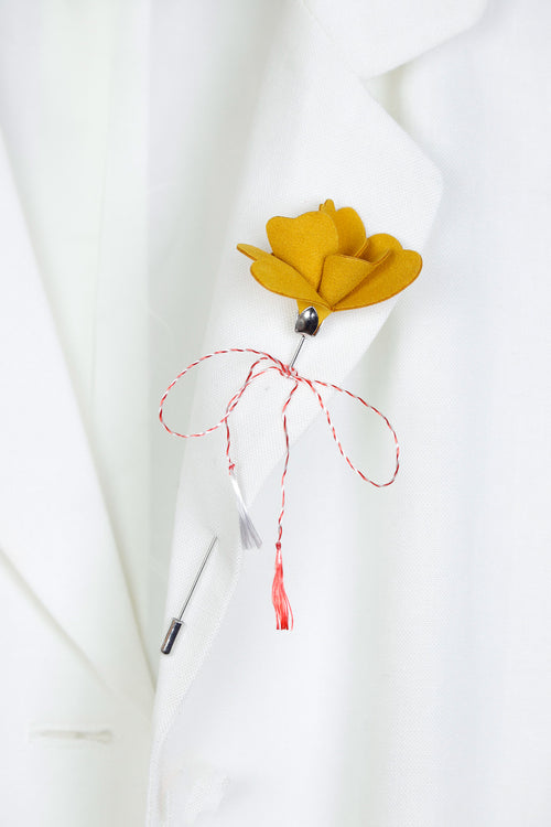 Brosa Garoafa - Amber