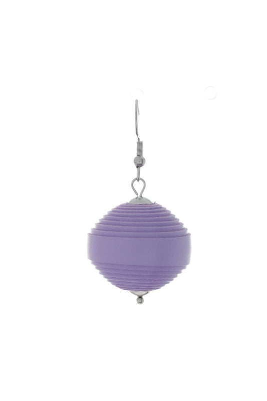 Cercei Leatherbonbon - Lavanda
