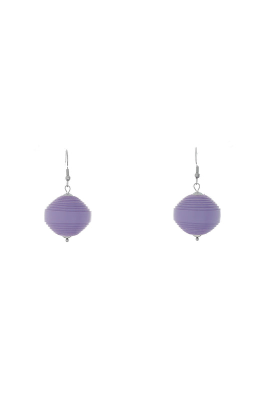 Cercei Leatherbonbon - Lavanda