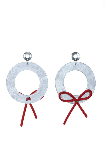 Cercei Coronita cu funda