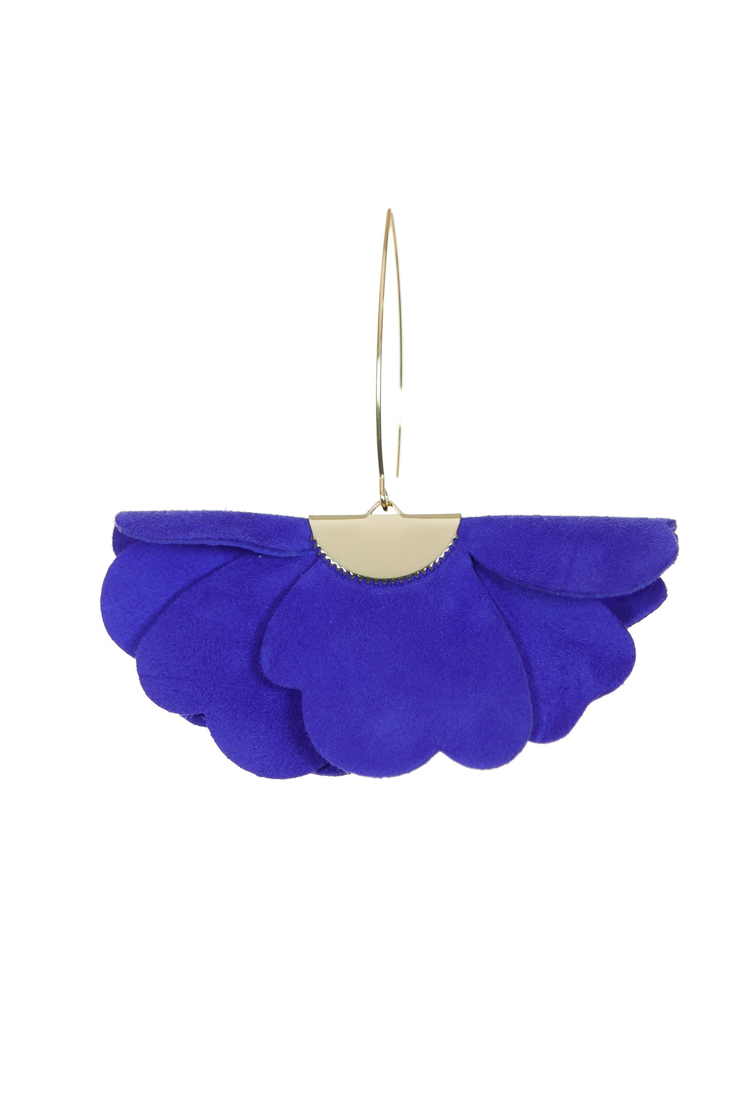 Cercei Floare Mica - Royal Blue