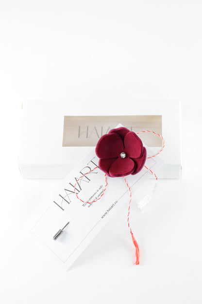 Brosa Panseluta - Plum Caspia