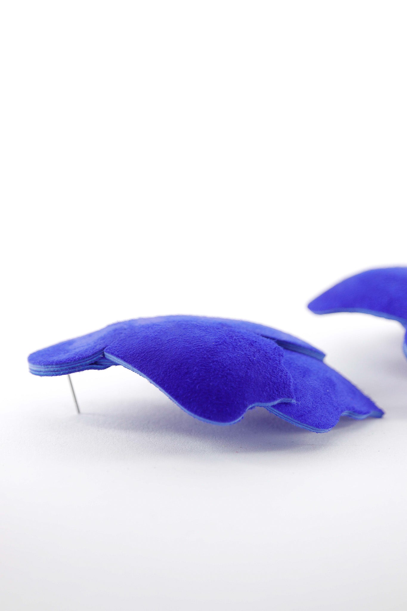 Cercei Aripi - Albastru electric