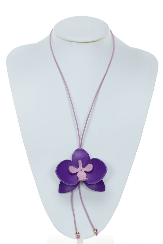 Colier Orhidee - Violet & Roz pastel