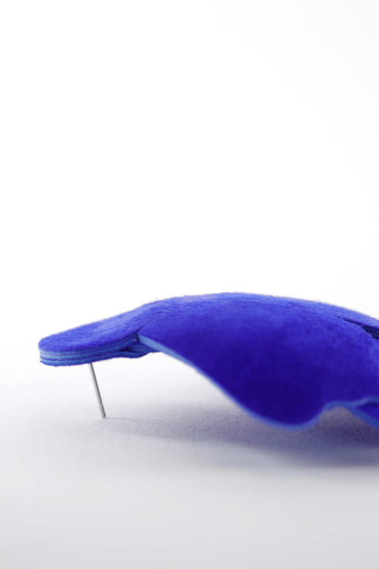 Cercei Aripi - Albastru electric