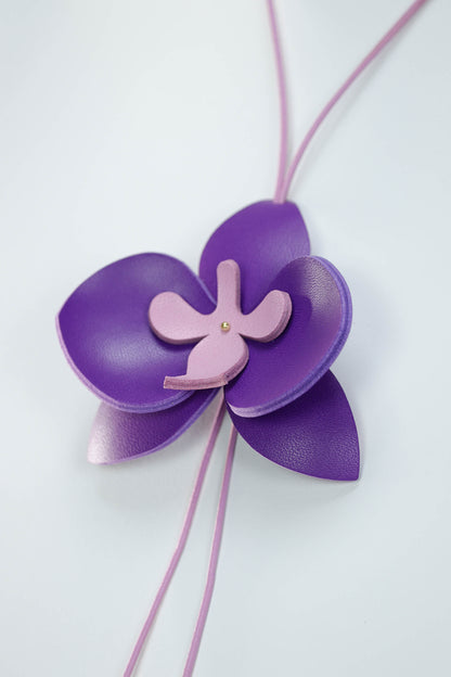 Colier Orhidee - Violet & Roz pastel