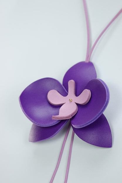 Colier Orhidee - Violet & Roz pastel