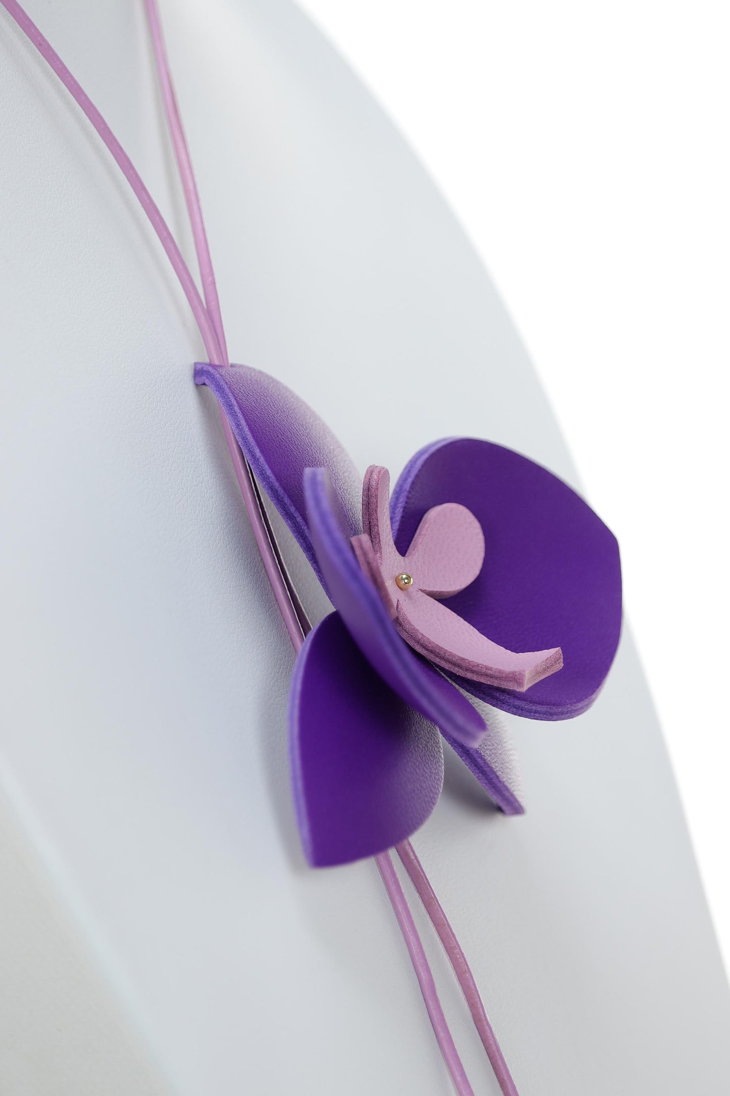 Colier Orhidee - Violet & Roz pastel