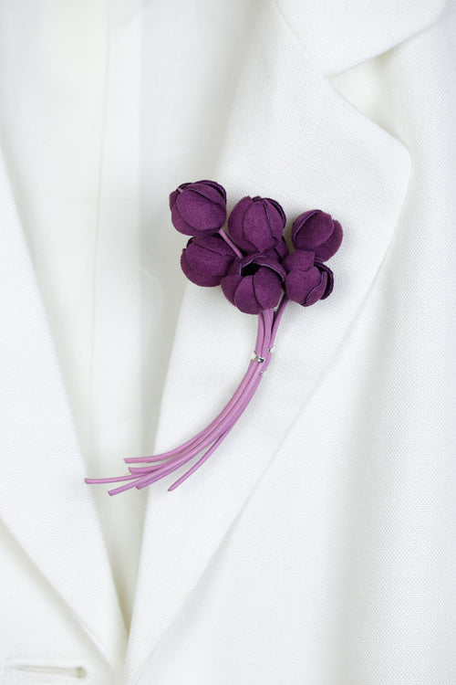 Brosa Buchet Floral - Mov