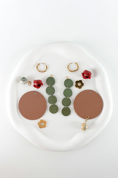 Cercei Mix&Match - Maro + Verde