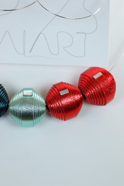 Set Colier Leatherbonbon + Cercei (274) din piele