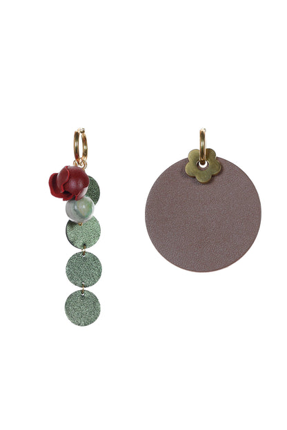 Cercei Mix&Match - Maro + Verde