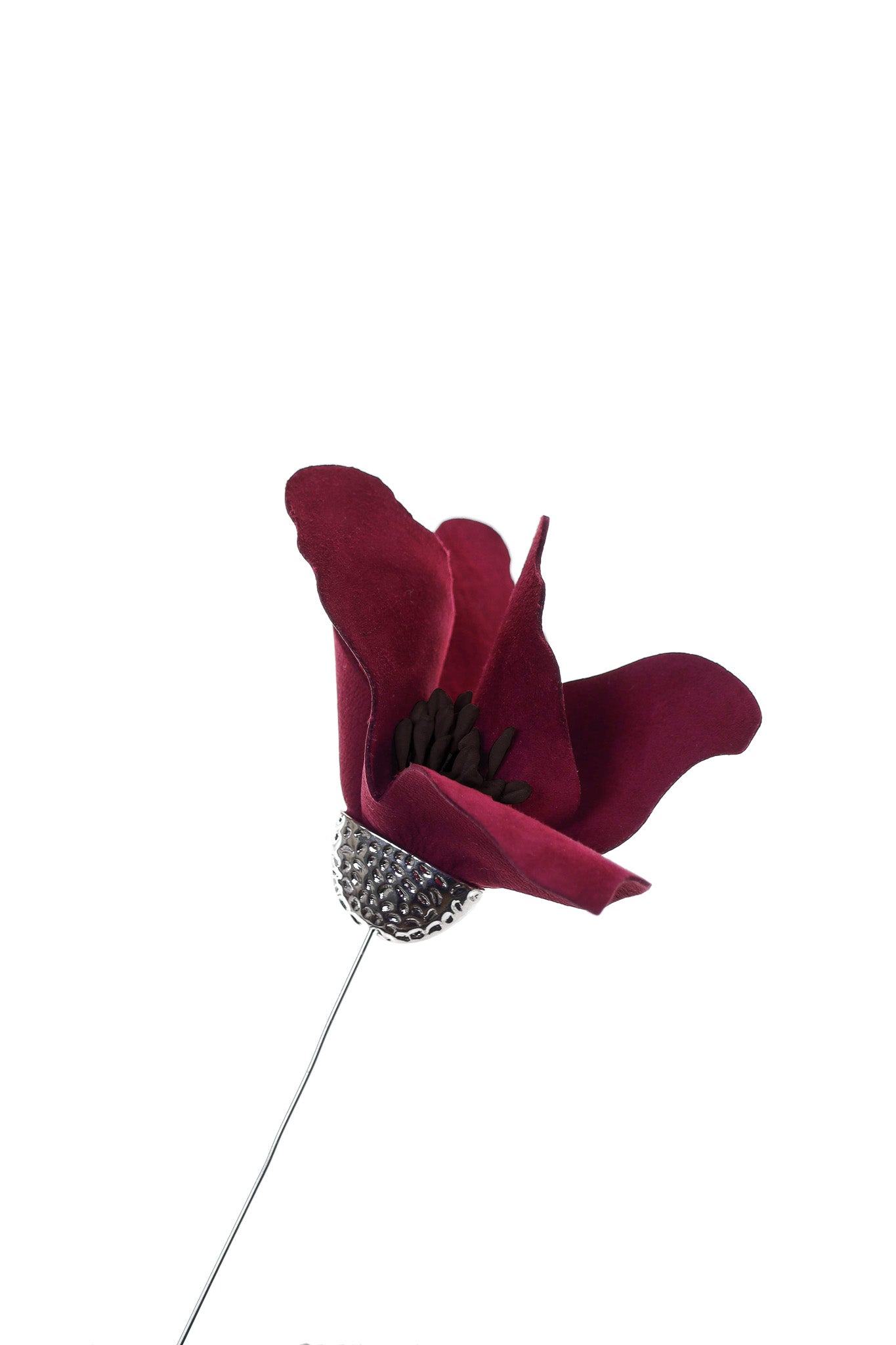 Lily Brooch - Plum Caspian