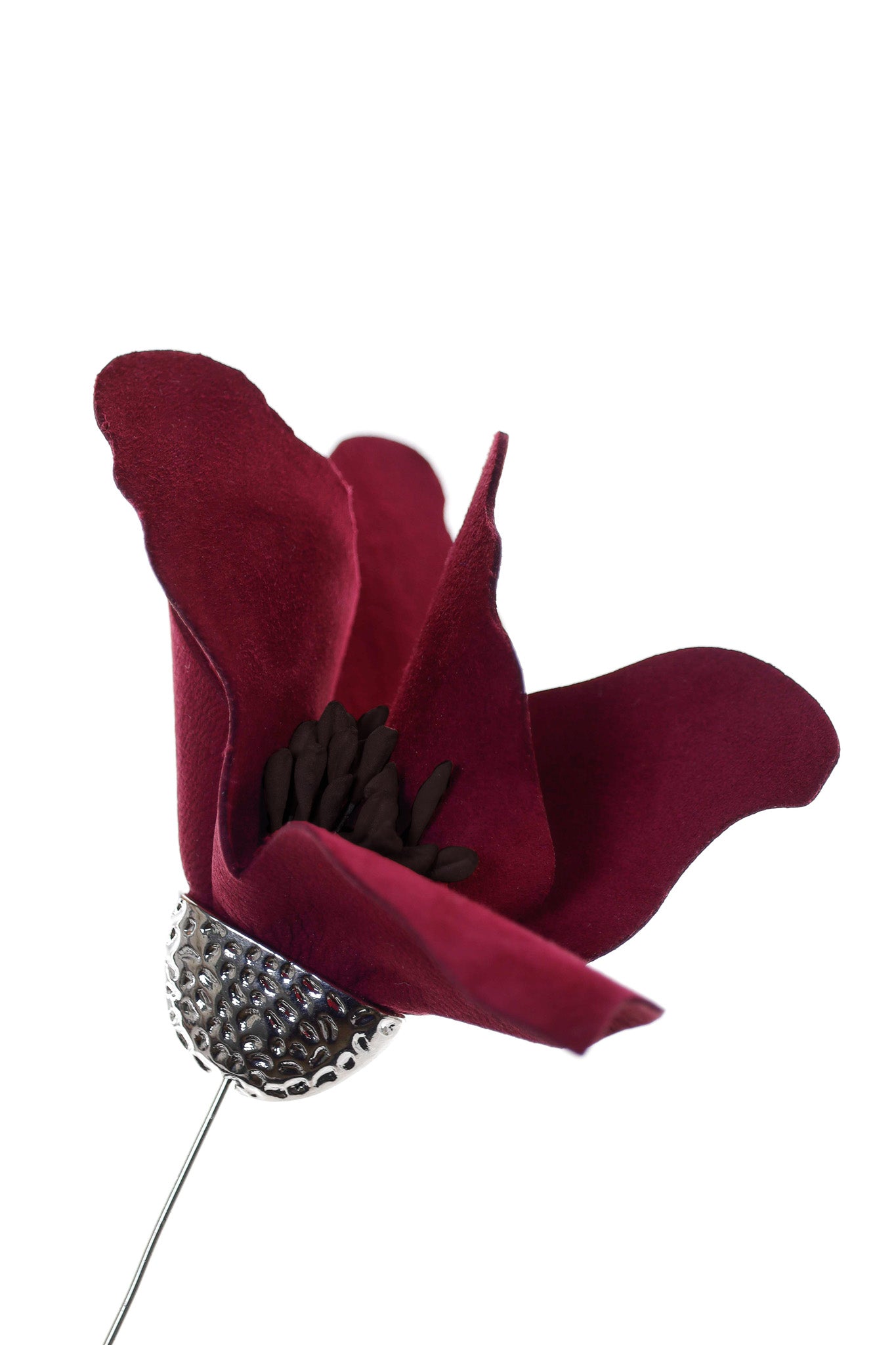 Lily Brooch - Plum Caspian