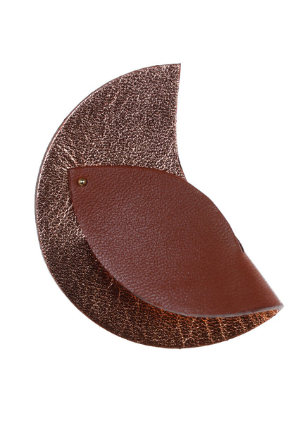 Cercei Geometrici - Bronz + Maro