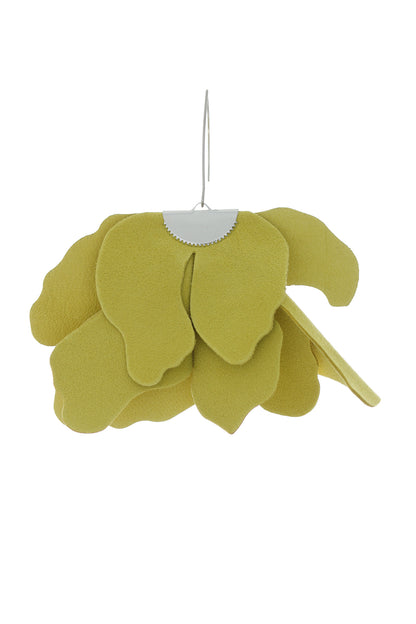 Cercei Floare Mare - Apple Green