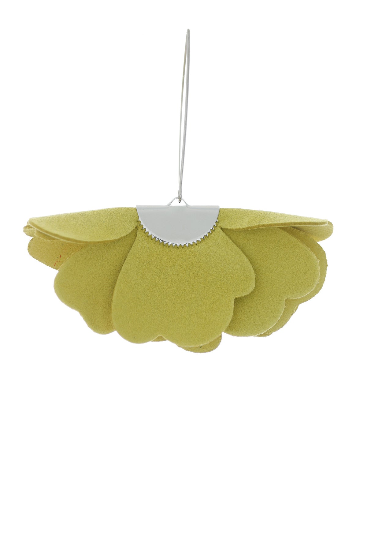Cercei Floare Mica - Apple Green