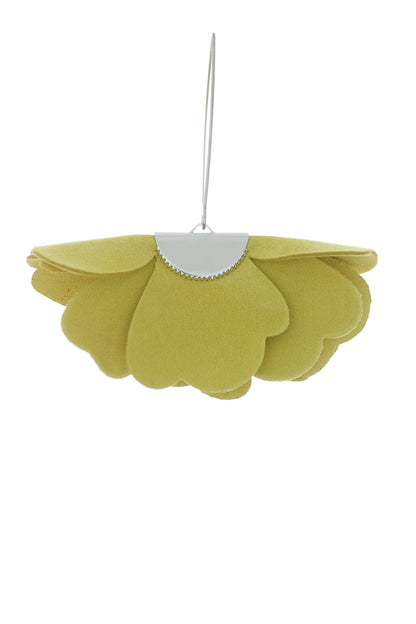 Cercei Floare Mica - Apple Green