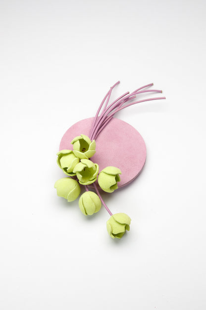 Brosa Blossom - Roz + galben