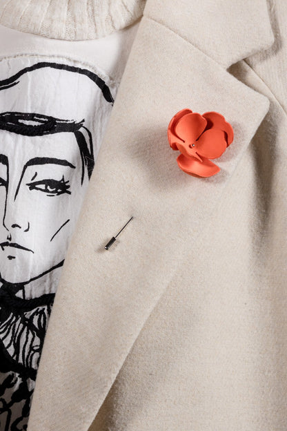 Brosa Panseluta - Coral