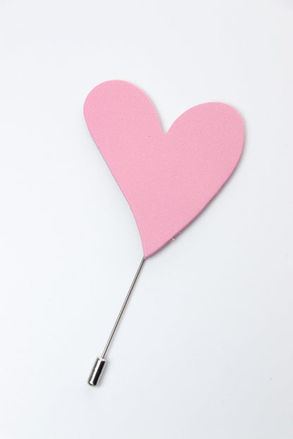 Brosa inima - Roz pal