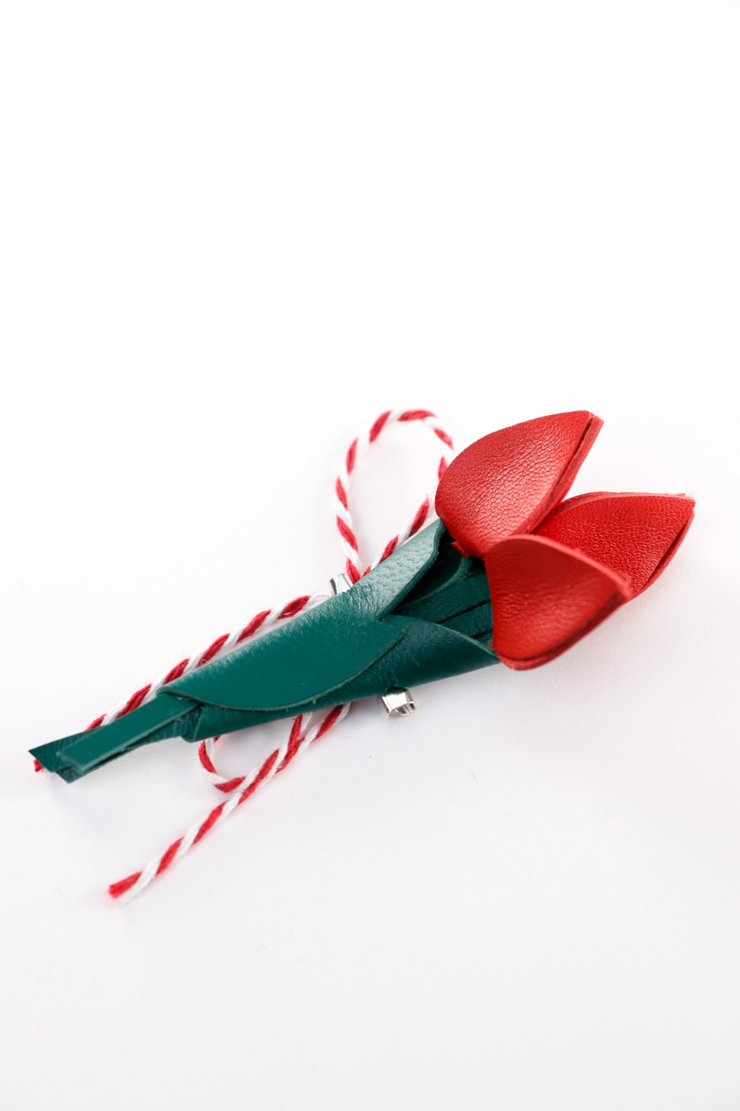 Brosa Buchet de lalele - Rosu