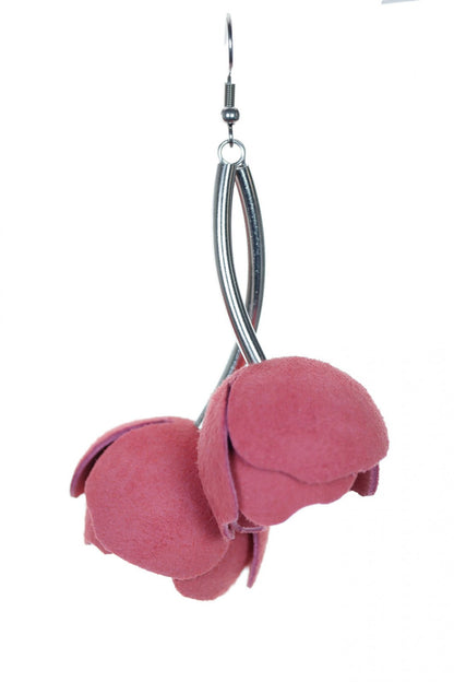 Cercei Imbratisari Florale - Blush Pink