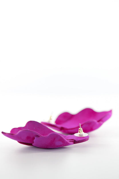 Cercei Aripi - Fuchsia