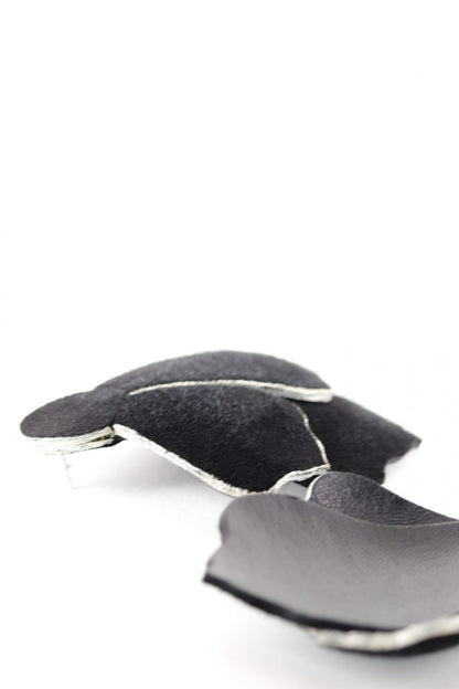 Cercei Aripi - Negru cu Auriu