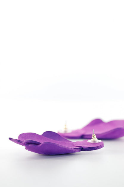 Cercei Aripi - Violet