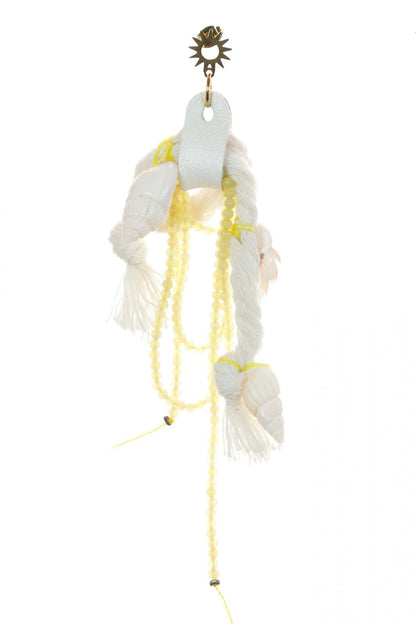 Cercei asimetrici marini - Alb