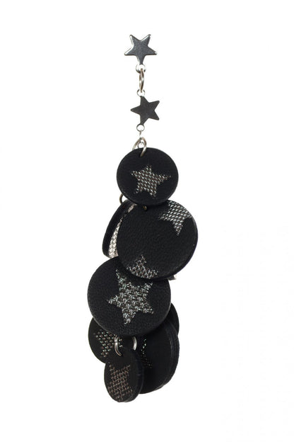 Cercei asimetrici marini - Negru