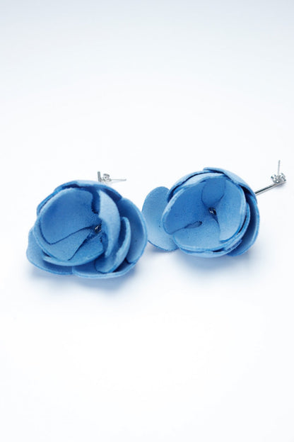 Cercei Lalea - Albastru pastel