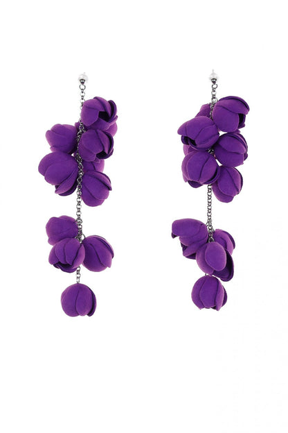 Cercei Ecouri Florale - Mov